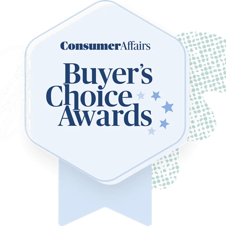 ConsumerAffairs Buyer's Choice Awards badge