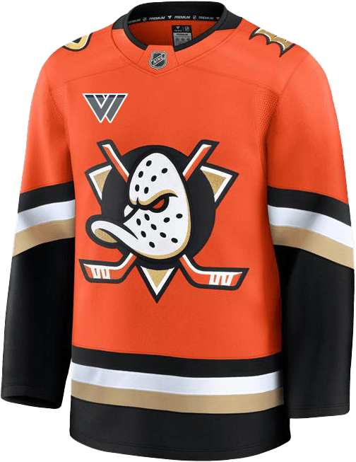 an anaheim ducks jersey
